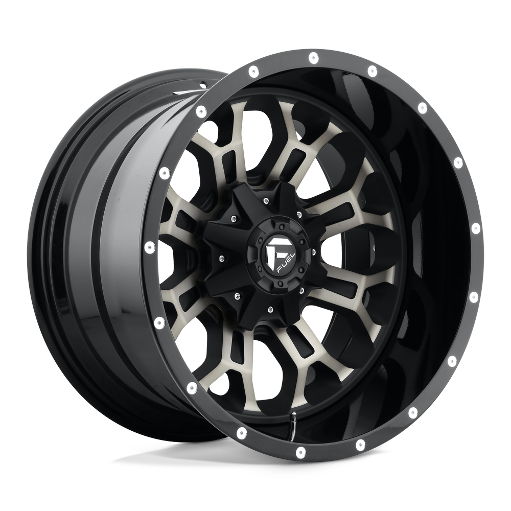 Fuel 1PC D561 CRUSH Machined wheel