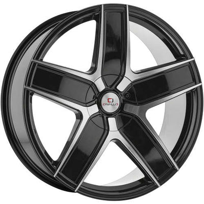 Cavallo CLV-31 Machined Black wheel