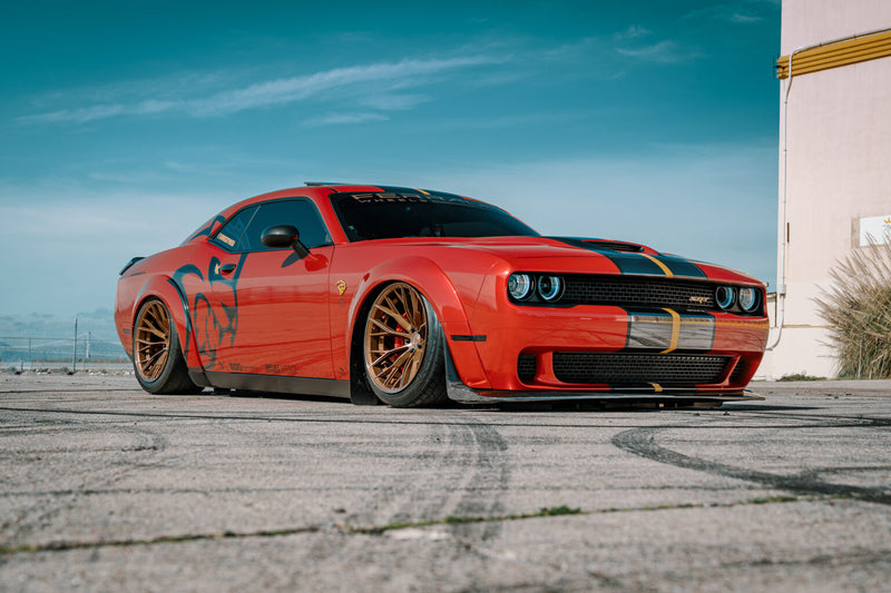 Dodge Challenger Widebody on Ferrada FR9 wheels