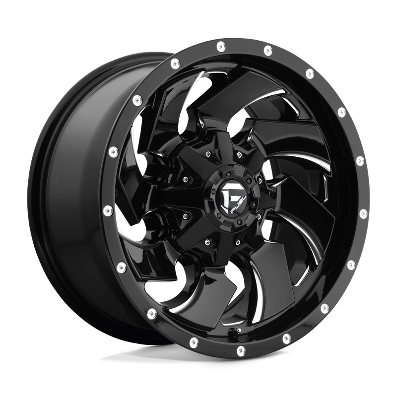 Fuel 1PC Cleaver Black wheel