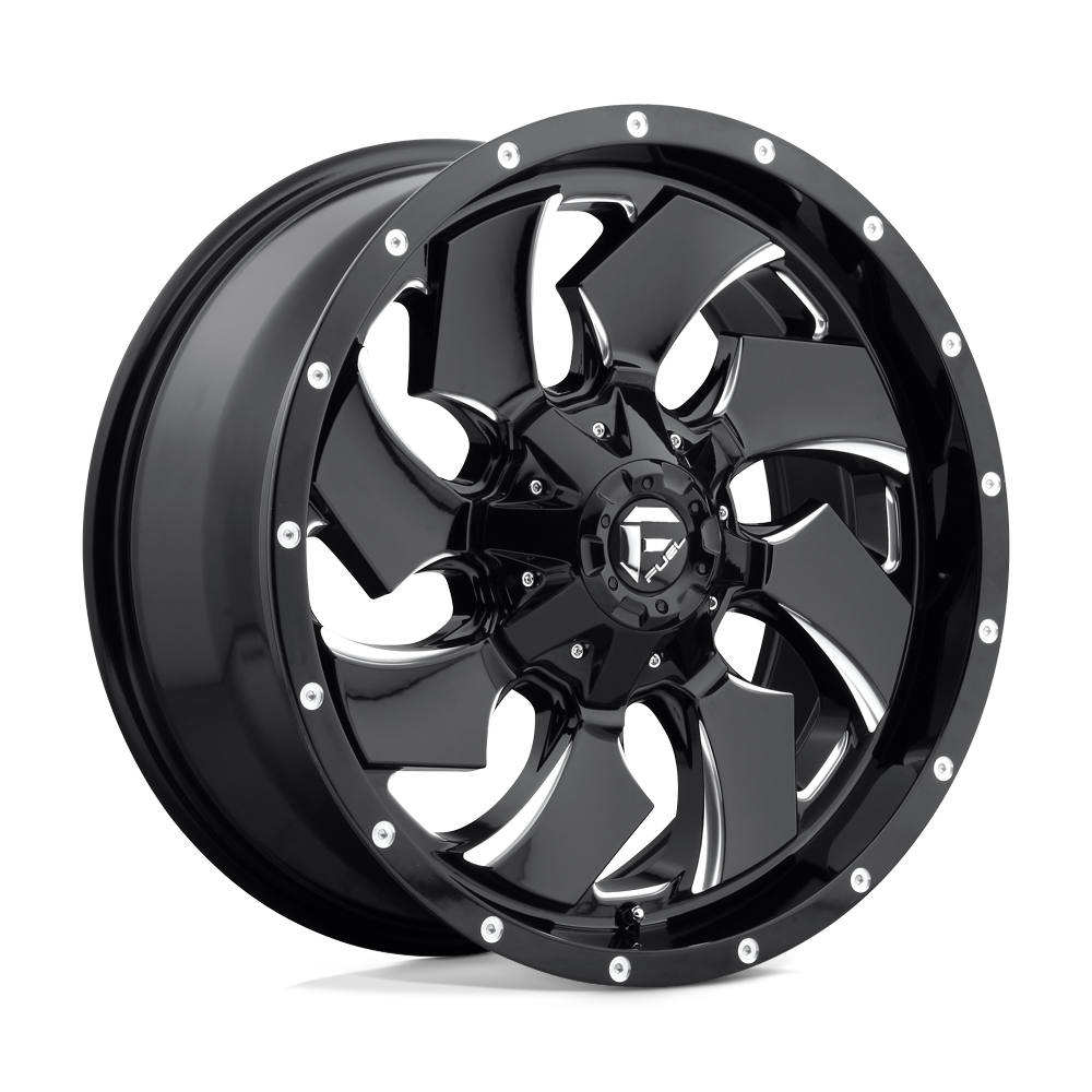 Fuel 1PC D574 CLEAVER Black wheel