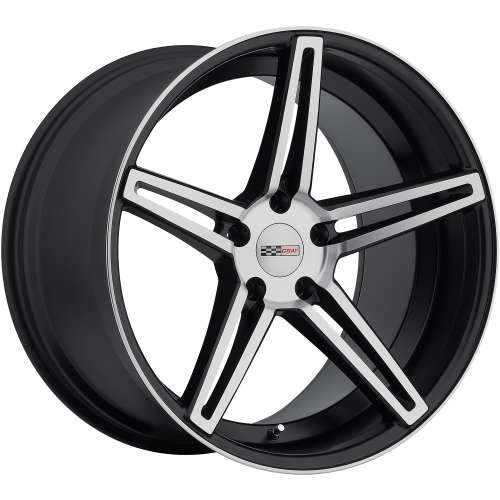 Cray Brickyard Machined Black wheel