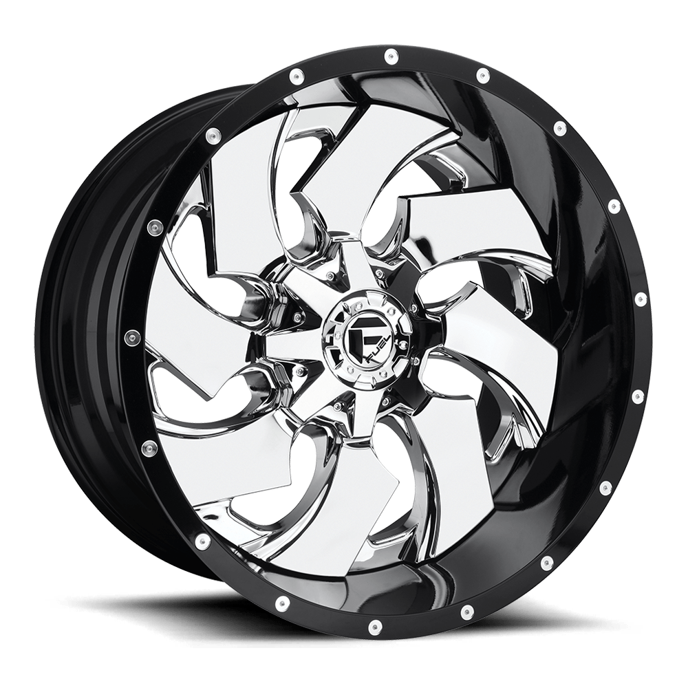 Fuel 2PC Cleaver Chrome wheel