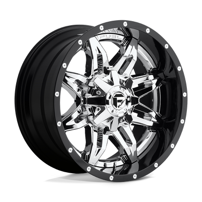 Fuel 2PC D266 LETHAL Chrome wheel