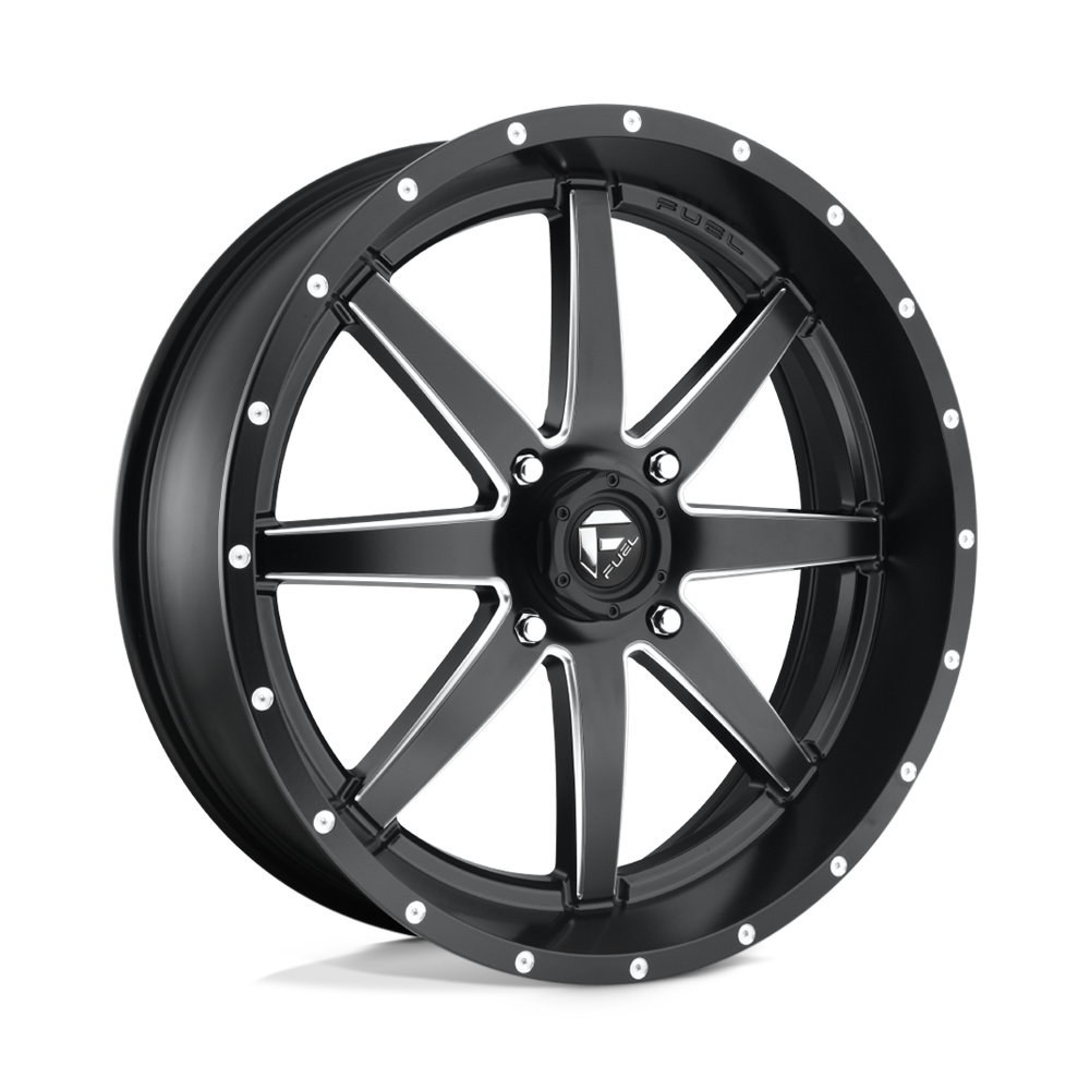 Fuel UTV D538 MAVERICK Black wheel