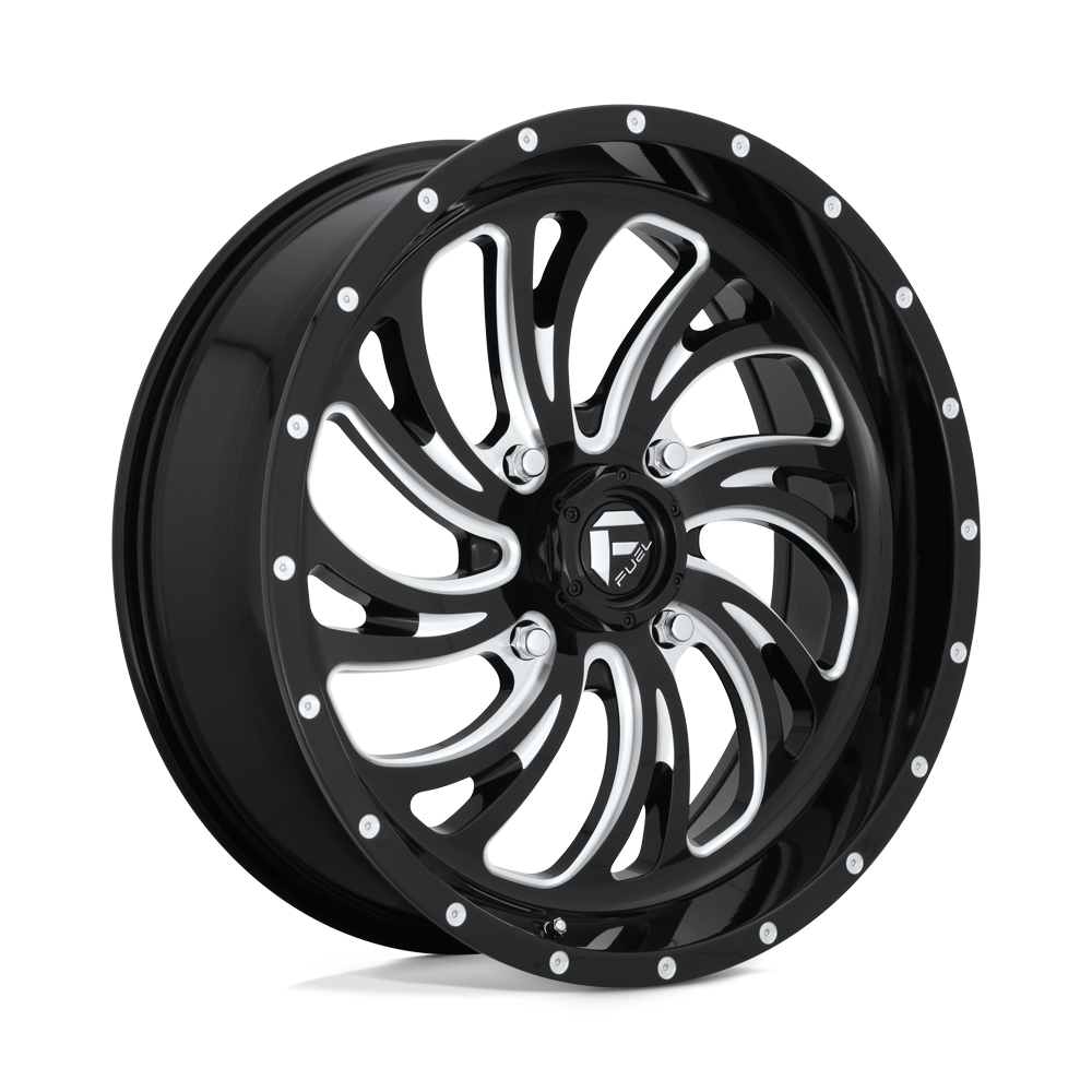 Fuel UTV D641 KOMPRESSOR Black wheel
