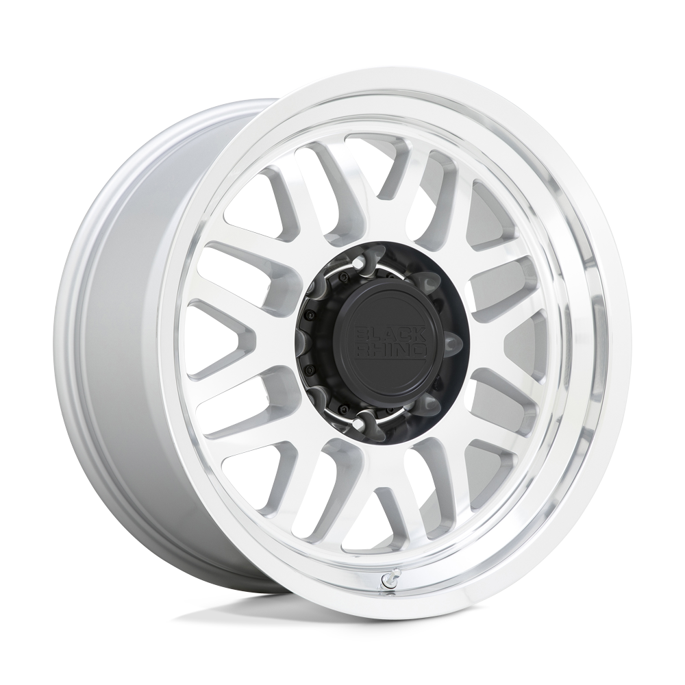 Black Rhino Delta Silver wheel