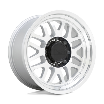 Black Rhino DELTA Silver wheel