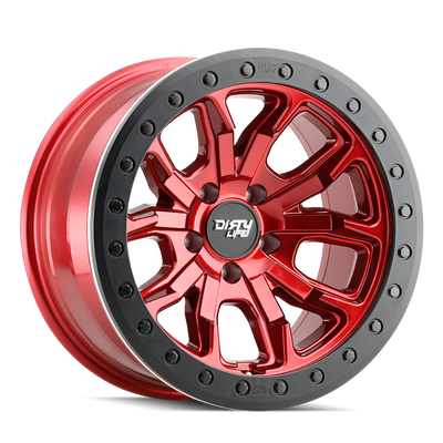 Dirty Life DT-1 9303 Crimson Candy Red wheel