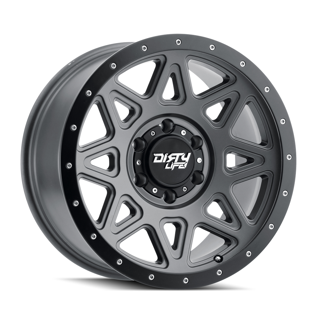 Dirty Life THEORY 9305 Satin Gunmetal wheel