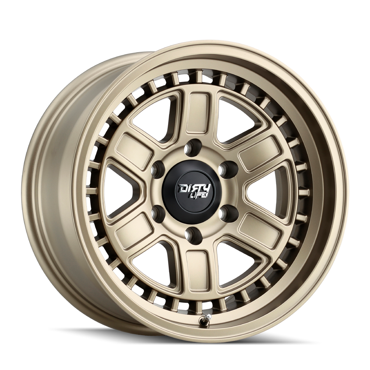 Dirty Life CAGE 9308 Matte Gold wheel
