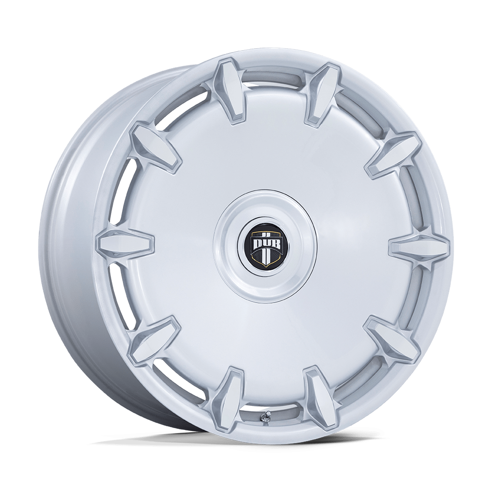 DUB 1PC Cheef Silver wheel