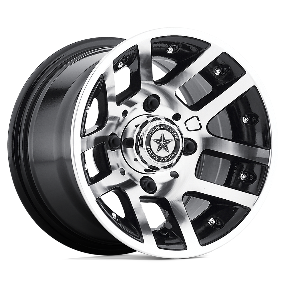 Fairway Alloys FA121 ILLUSION Black wheel