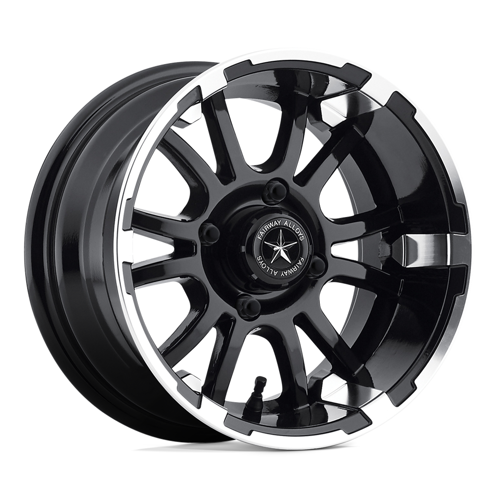 Fairway Alloys FA132 SIXER Black wheel