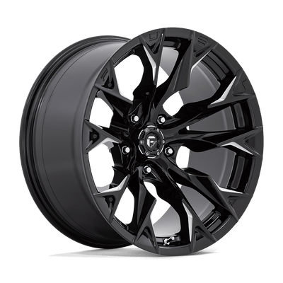 Fuel 1PC Flame 5 Black wheel