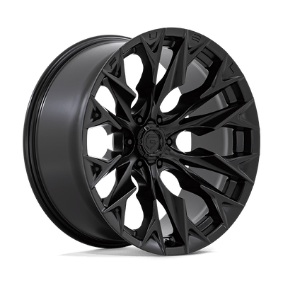 Fuel 1PC Flame 6 Black wheel