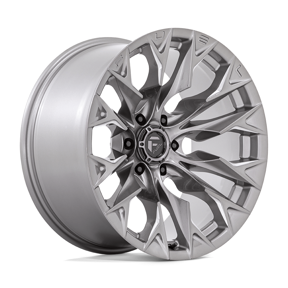 Fuel 1PC Flame 8 Silver wheel
