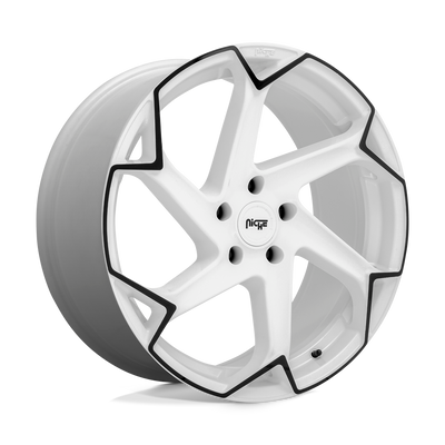 Niche 1PC M257 FLASH White wheel