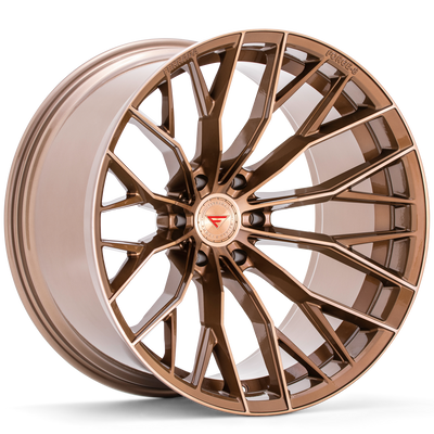 Ferrada FTR9 wheel in Machine Cobre (Bronze) finish