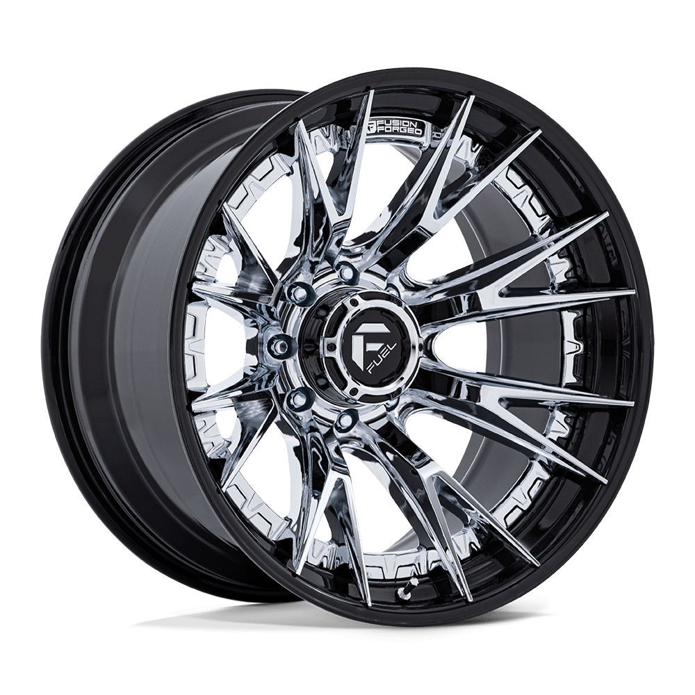 Fuel 1Pc Fc402 Catalyst Chrome With Gloss Black Lip