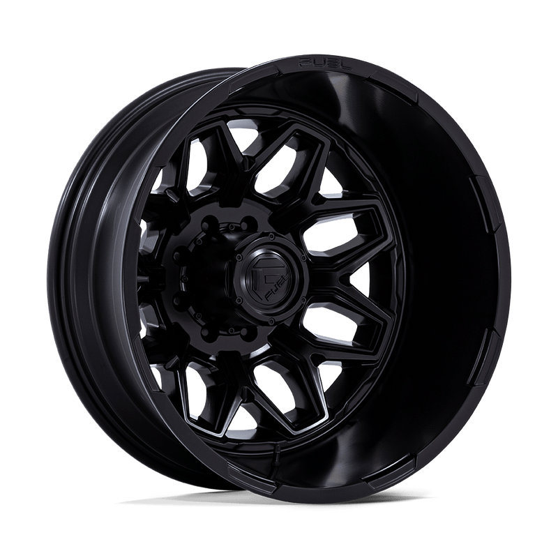 Fuel 1PC D871 FLUX DUALLY Black wheel