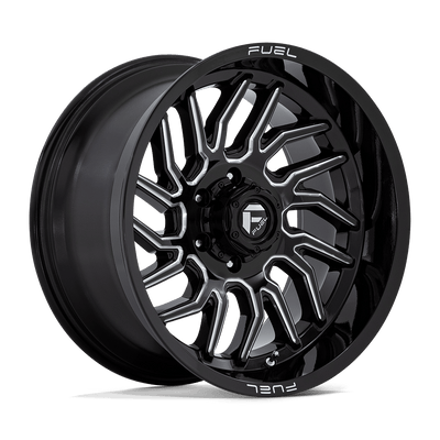 Fuel 1PC D807 HURRICANE Black wheel