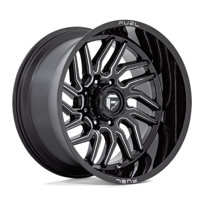 Fuel 1PC D807 HURRICANE Black wheel
