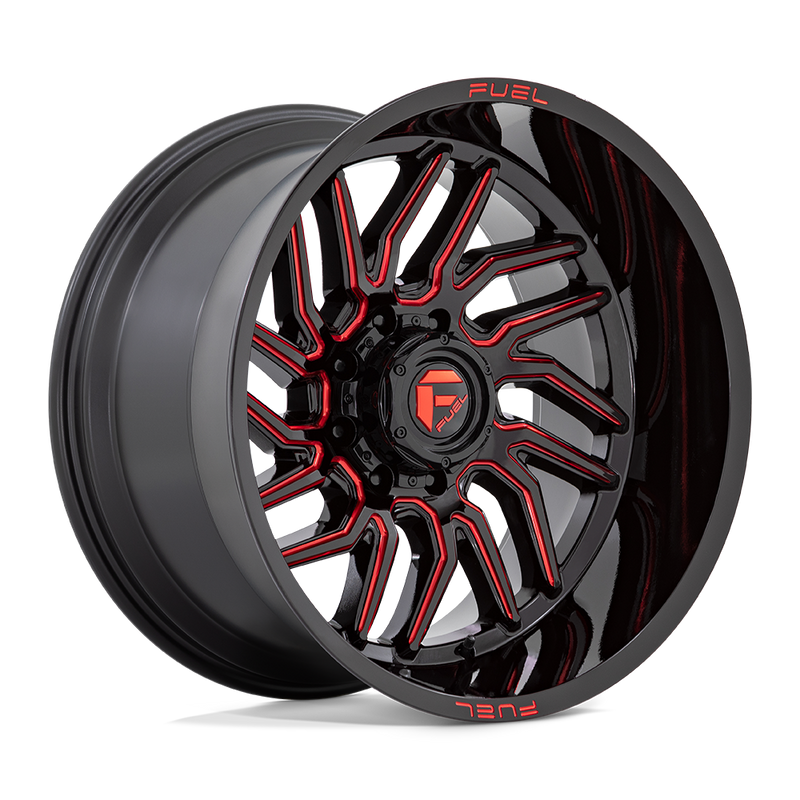 Fuel 1PC D808 HURRICANE Black wheel
