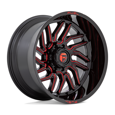 Fuel 1PC D808 HURRICANE Black wheel