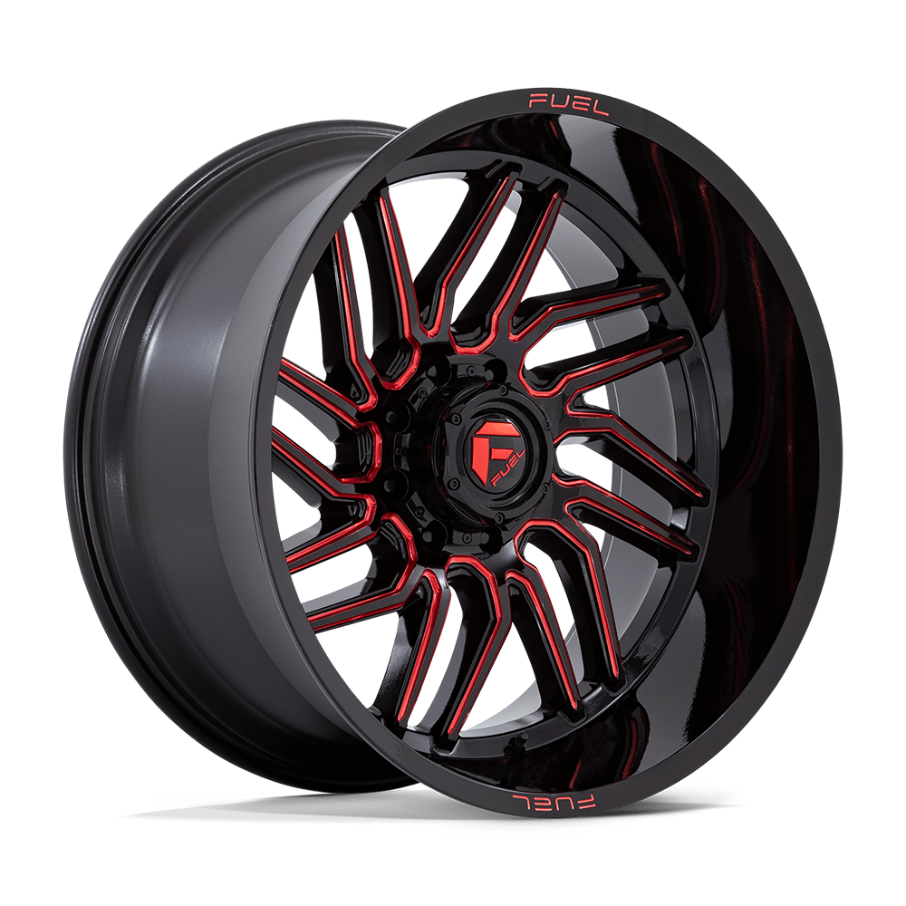 Fuel 1PC D808 HURRICANE Black wheel