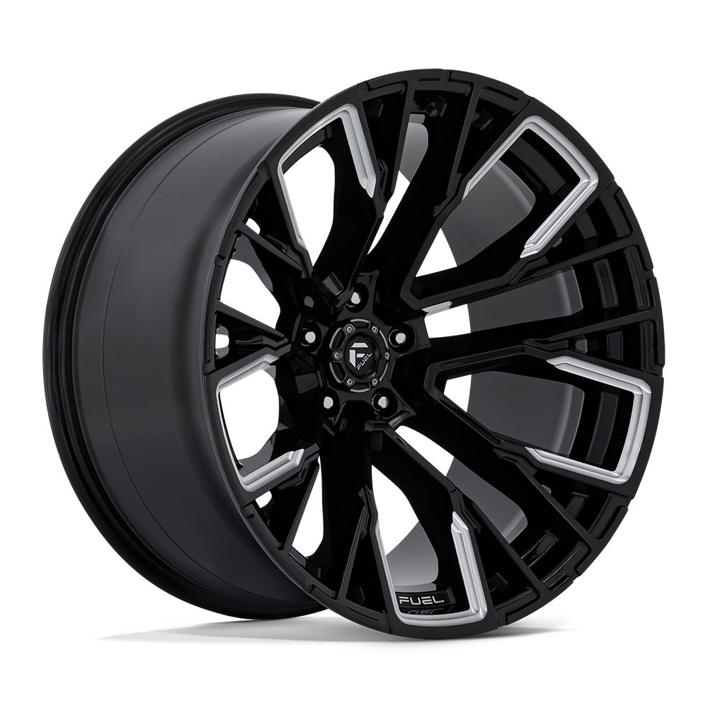 Fuel 1PC D849 REBAR Black wheel