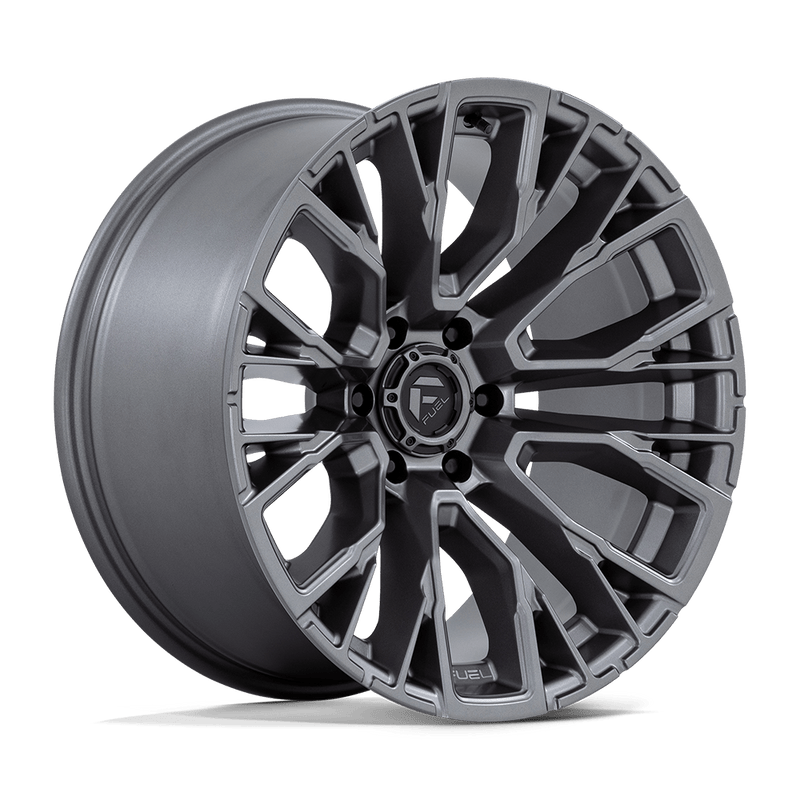 Fuel 1PC D848 REBAR Gray wheel