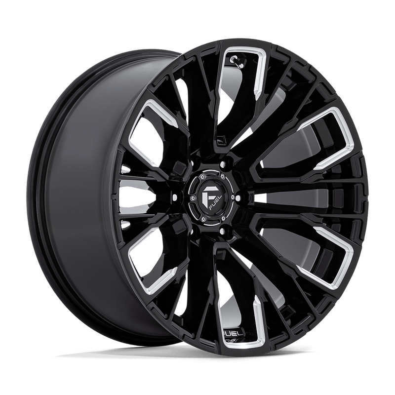 Fuel 1PC D849 REBAR Black wheel