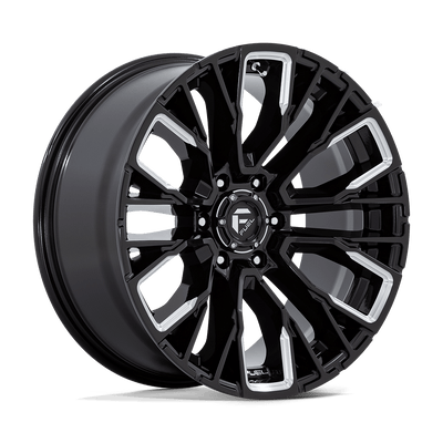 Fuel 1PC D849 REBAR Black wheel