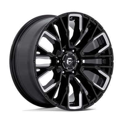 Fuel 1PC Rebar 6 Black wheel