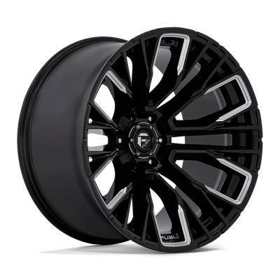 Fuel 1PC Rebar 6 Black wheel