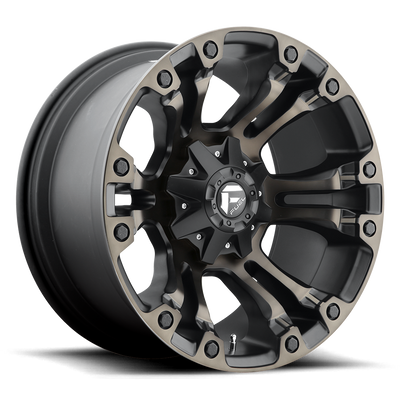 Fuel 1PC D569 VAPOR Black wheel