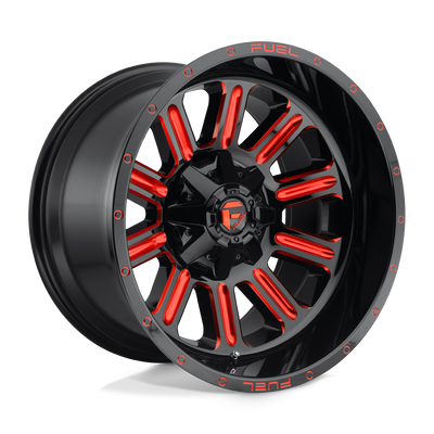 Fuel 1PC D621 HARDLINE Black wheel