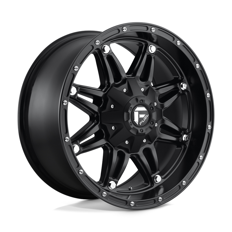Fuel 1PC Hostage Black wheel
