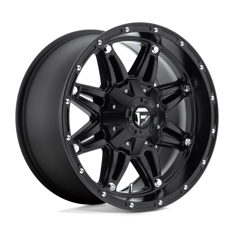 Fuel 1PC Hostage Black wheel