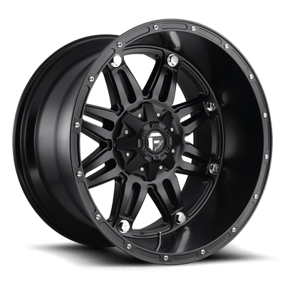 Fuel 1PC D531 HOSTAGE Black wheel