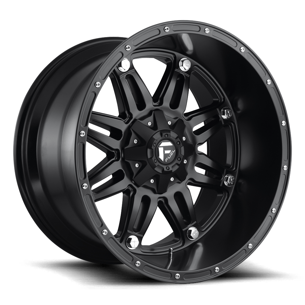 Fuel 1PC D531 HOSTAGE Black wheel