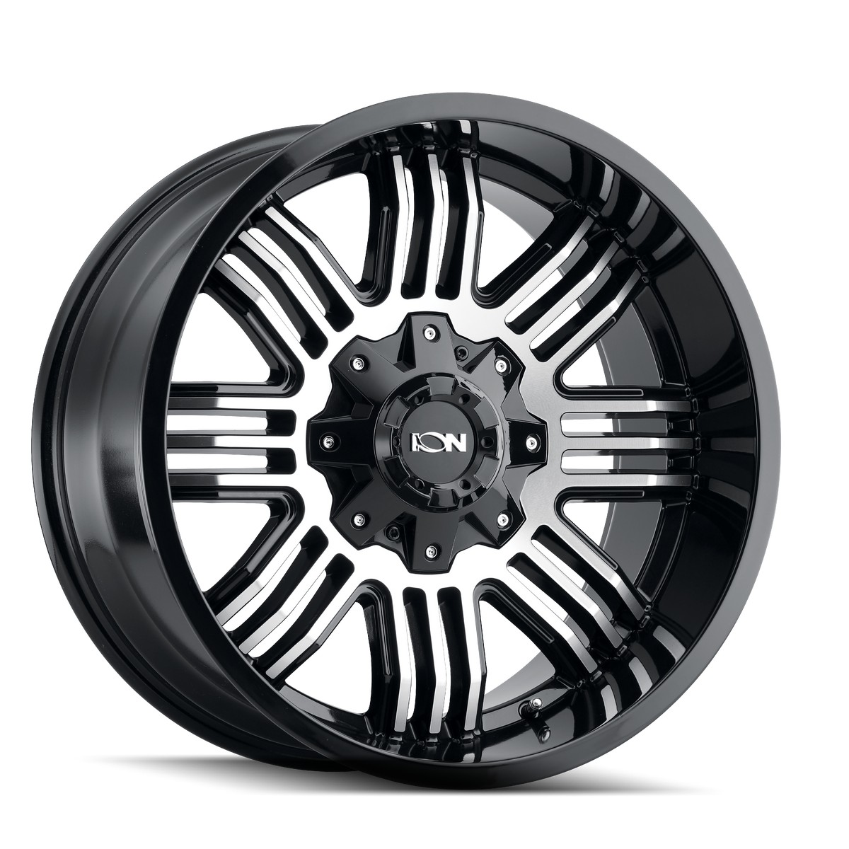 Ion 144 Satin Black Machined wheel