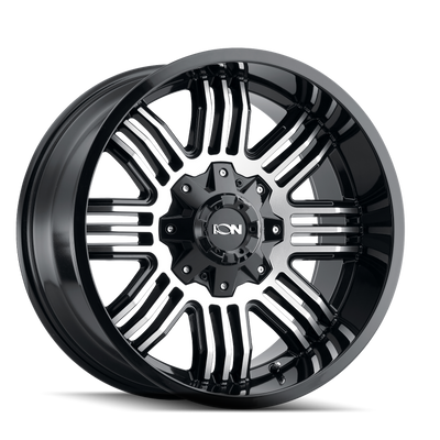 Ion 144 Satin Black Machined wheel