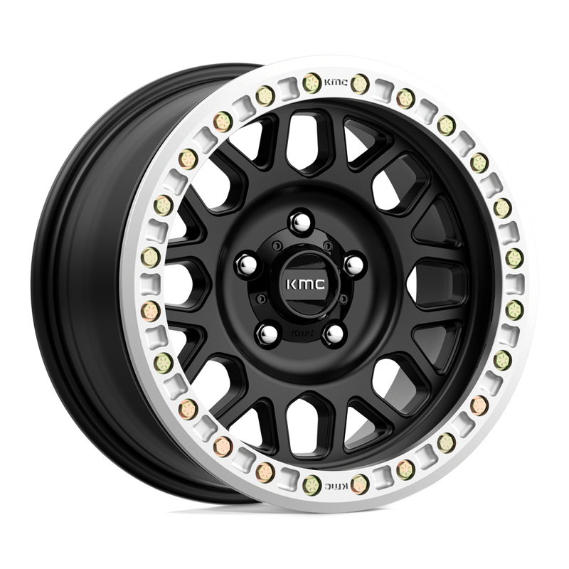 KMC KM234 GRENADE DESERT BEADLOCK Black wheel