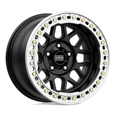 KMC KM235 GRENADE CRAWL BEADLOCK Black wheel