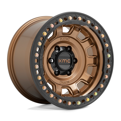 KMC KM236 TANK BEADLOCK Bronze wheel