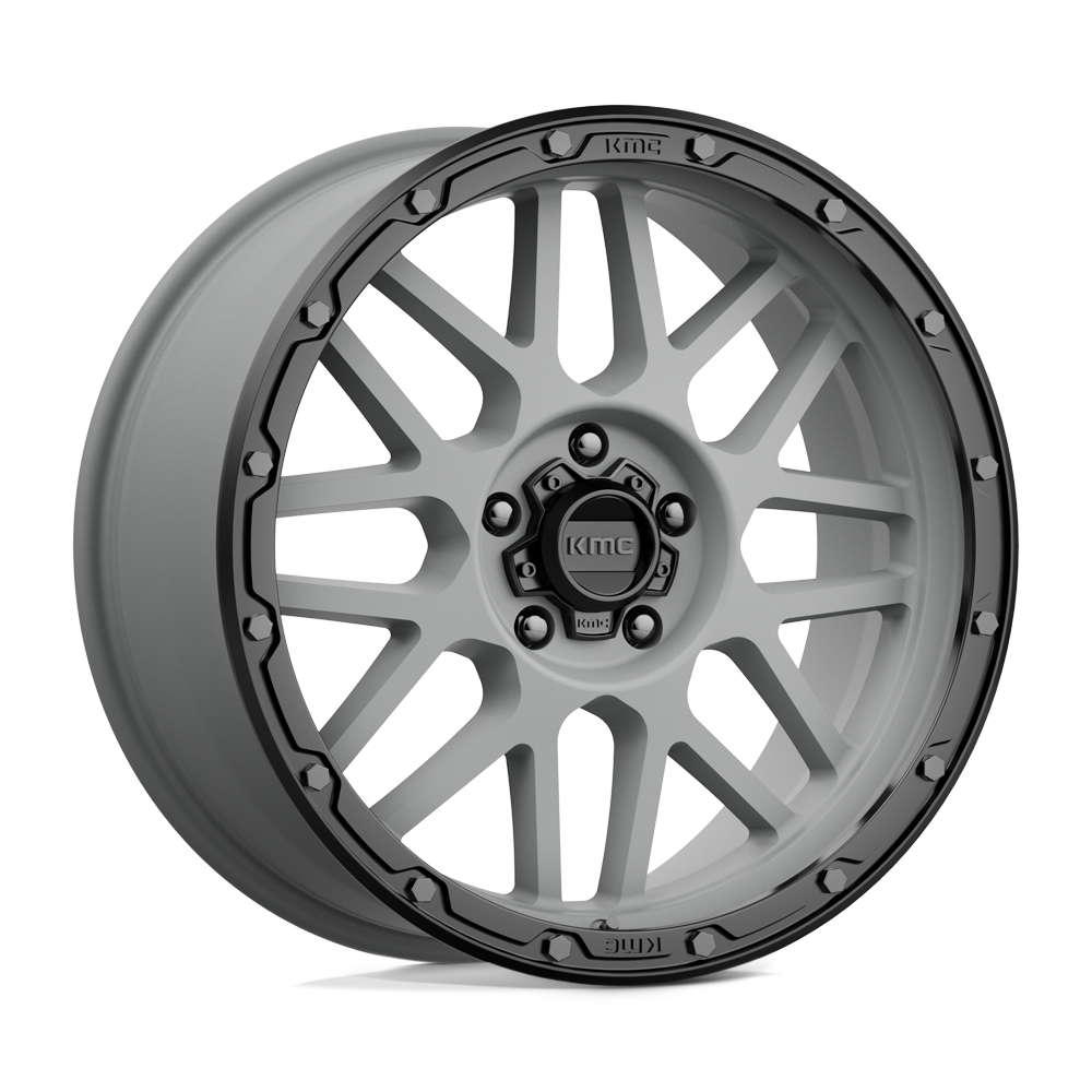 KMC KM535 GRENADE OFF-ROAD Gray wheel