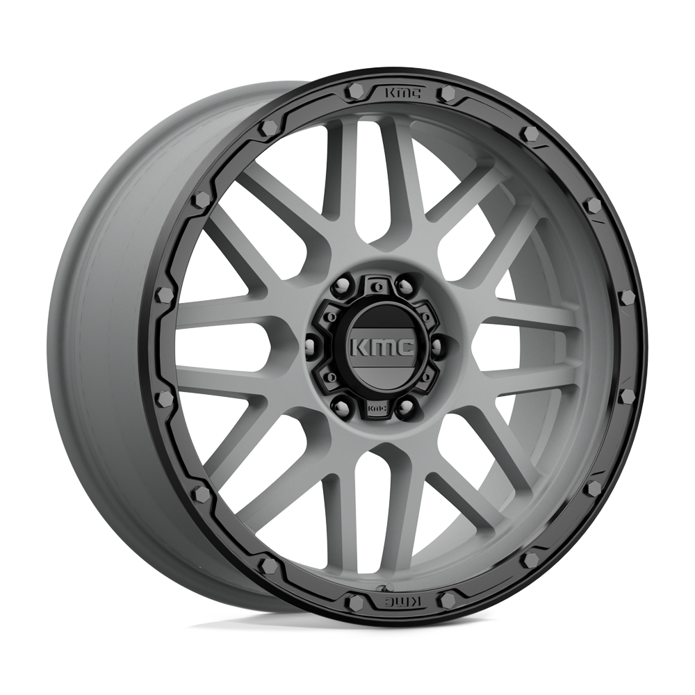 KMC KM535 GRENADE OFF-ROAD Gray wheel