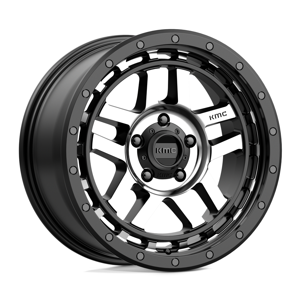 KMC KM540 RECON Black wheel